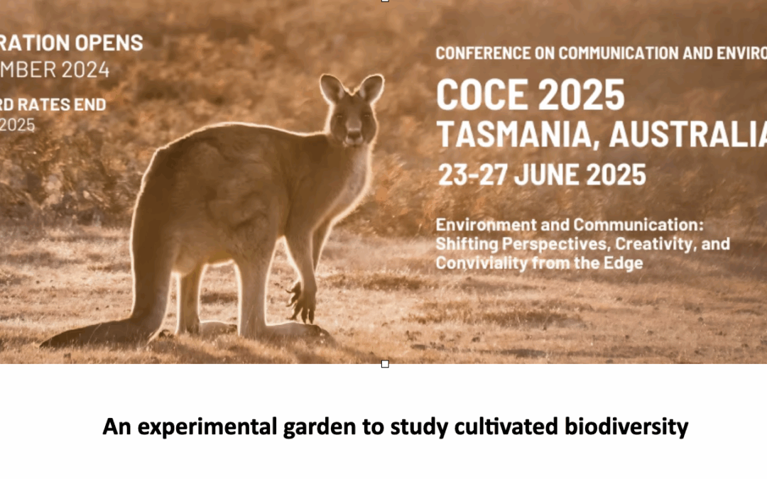 26 Juin 2025 : Communication en Tasmanie COCE 2025