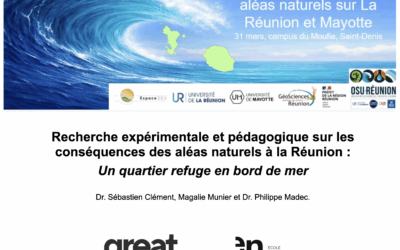31 mars 2026 : Les recherches en SHS sur les risques liés aux aléas naturels depuis/ sur La Réunion et Mayotte